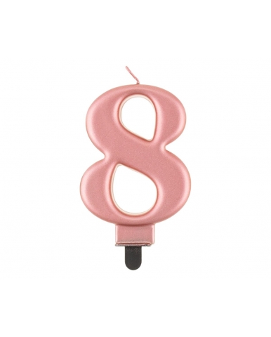 SVJEĆICA 8 ROSEGOLD