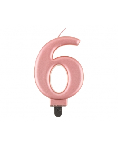 SVJEĆICA 6 ROSEGOLD