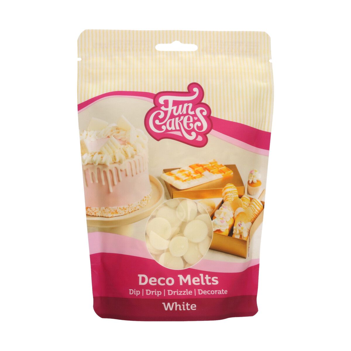 FunCakes Deco Melts -Bijeli- 250g