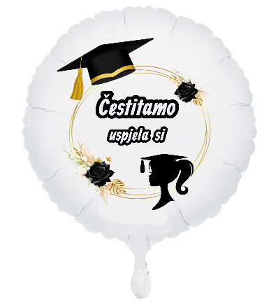 Folija balon za diplomu 46cm