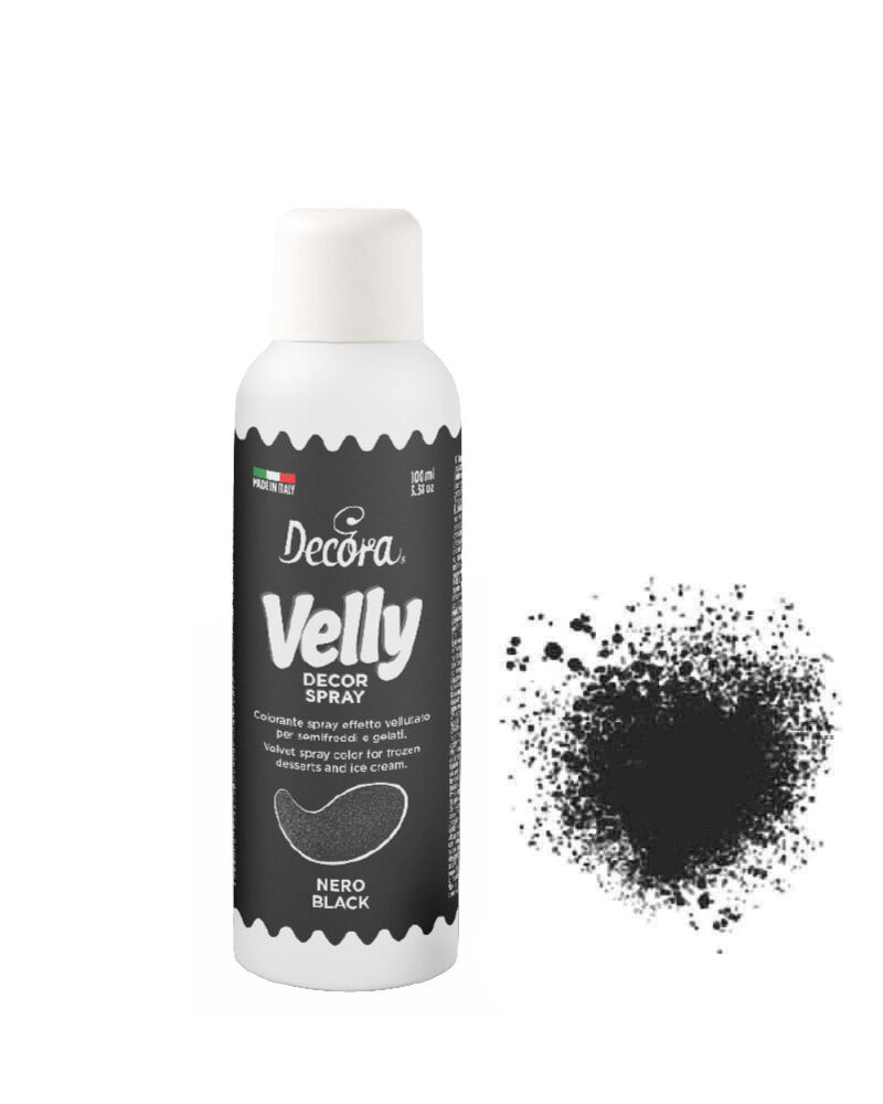 DecorVelly crna boja u spreju