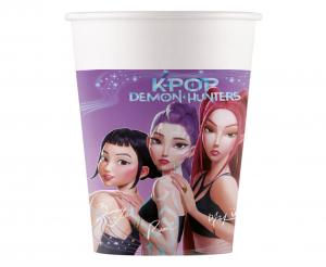 K-POP DEMON HUNTERS papirnate čaše (FSC) 200 ml, 8 kom.