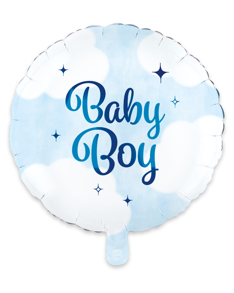 Baby Boy Okrugli folijski balon 45 cm