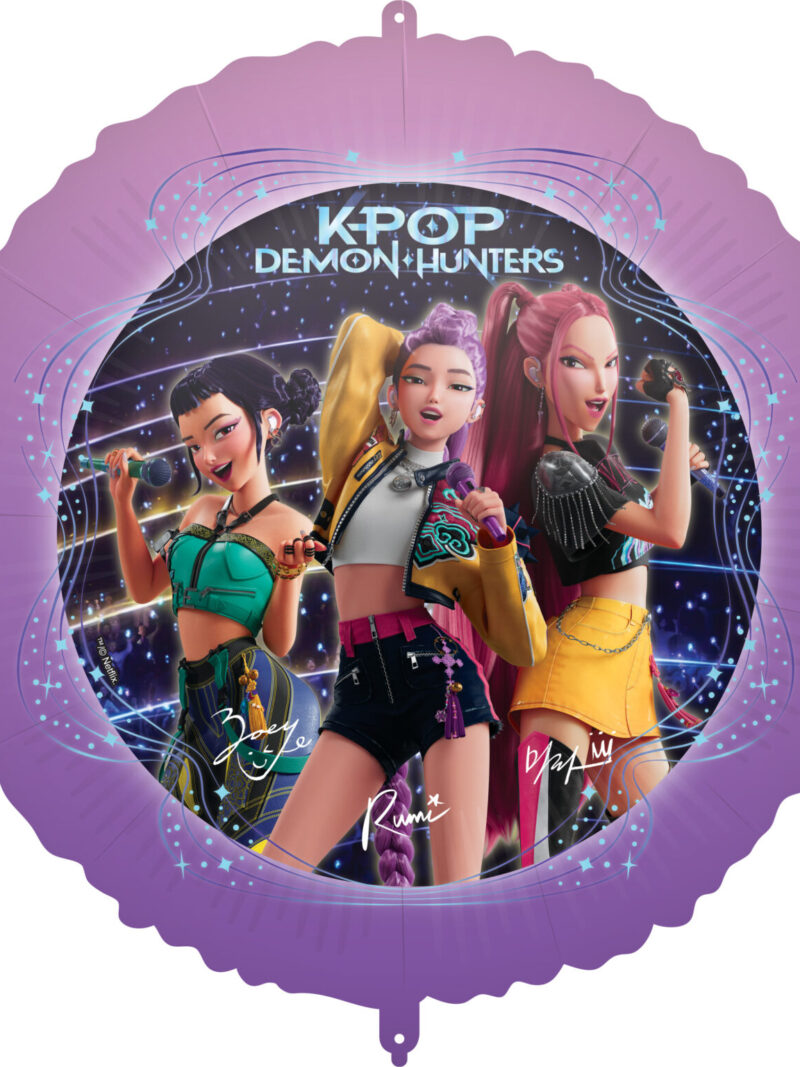 K-POP Demon Hunters Folija balon 18″/46cm